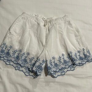 Gap kids girls embroidered shorts